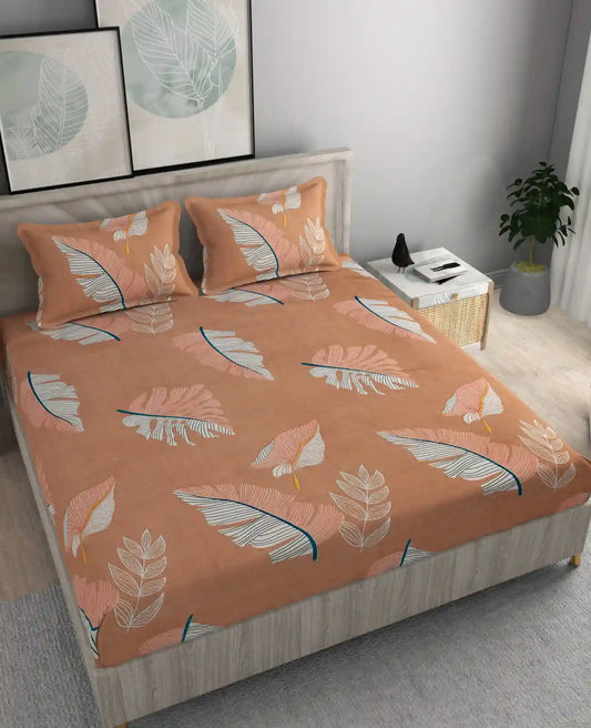 Ambrane - Queen/Double - Fitted Bedsheet (76×72 inches)