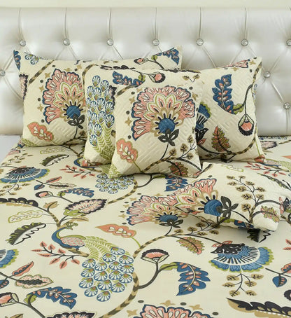 Amyra - 3 Pieces - Quilted Bedding Set (90 x 90 inches)
