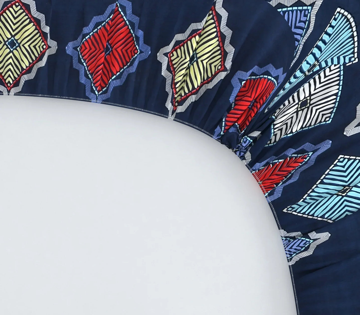 Aquamarine - Queen/Double - Fitted Bedsheet (76×72 inches)