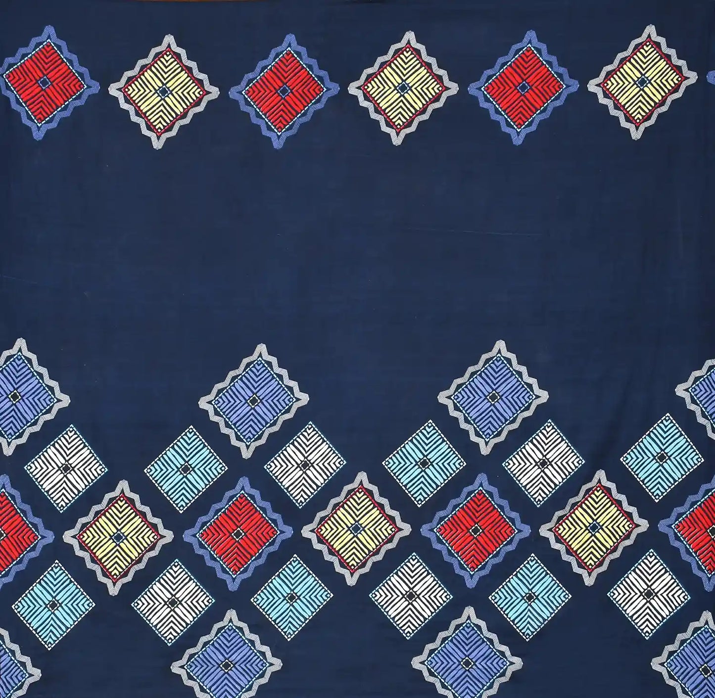 Aquamarine - Queen/Double - Fitted Bedsheet (76×72 inches)