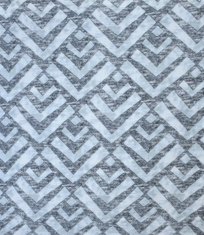 Aquatic Waves - Queen/Double - Fitted Bedsheet (76×72 inches)