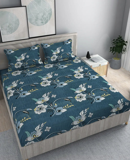 Aster - King - Fitted Bedsheet (78×72 inches)