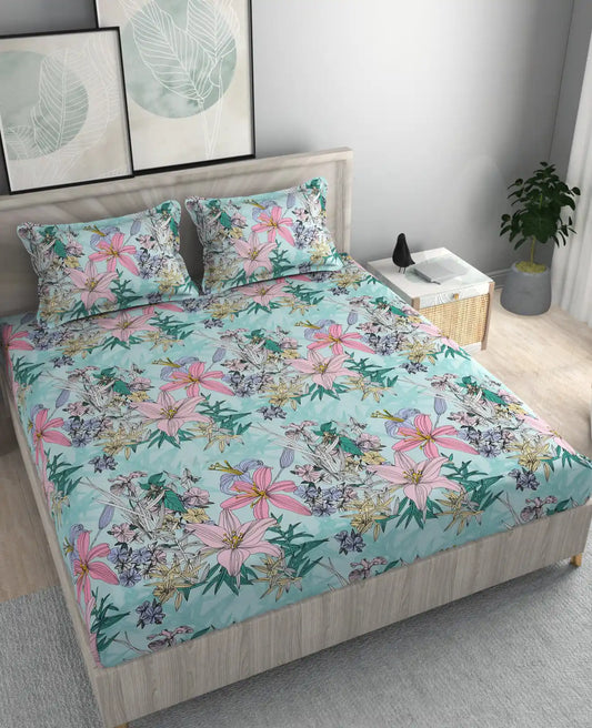 Aurora - King - Fitted Bedsheet (78×72 inches)
