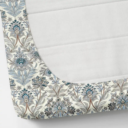Azure - Queen/Double - Fitted Bedsheet (76×72 inches)