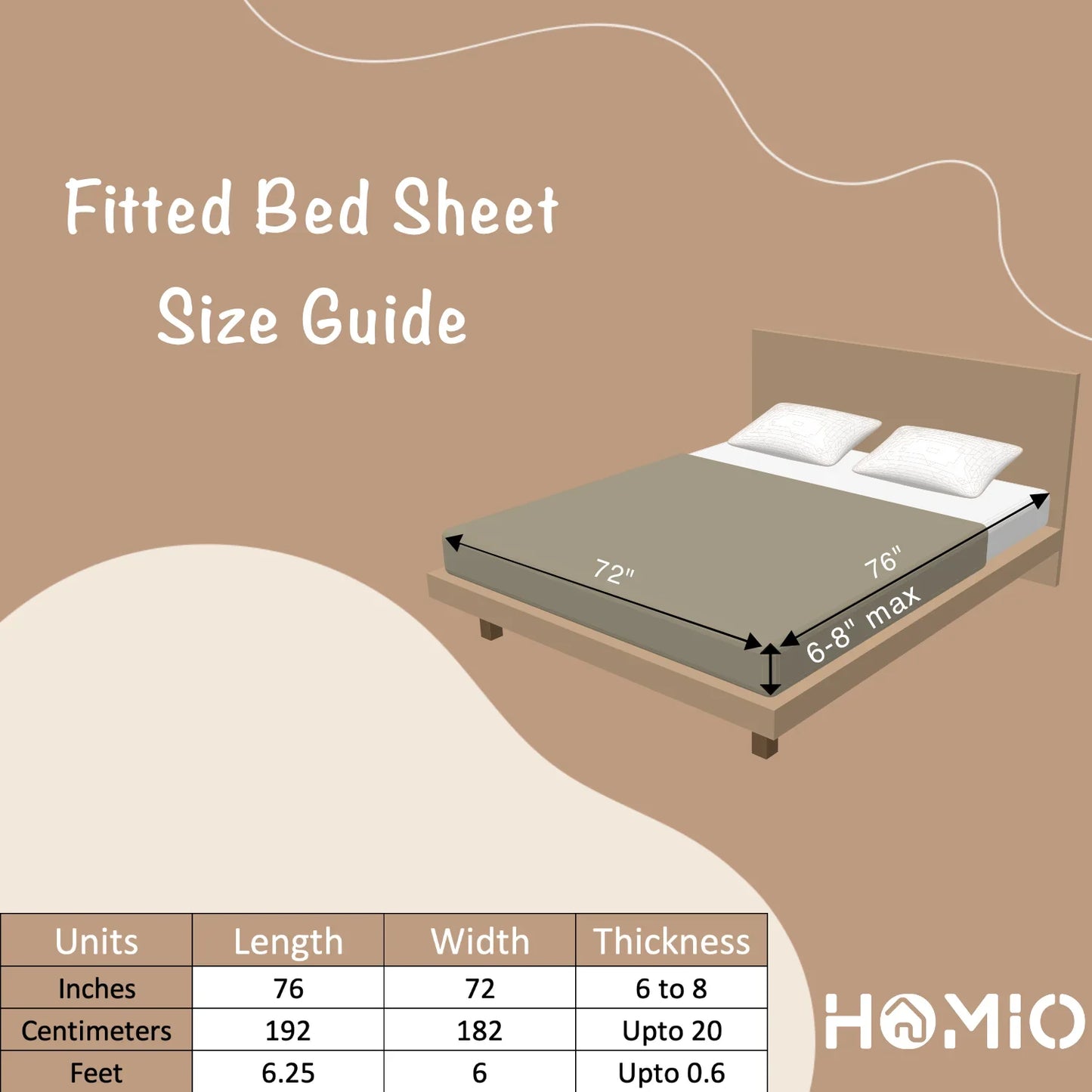 Bagpiper - Queen/Double - Fitted Bedsheet (76×72 inches)