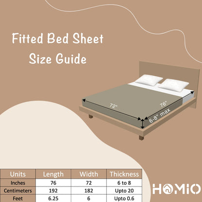 Bagpiper - Queen/Double - Fitted Bedsheet (76×72 inches)