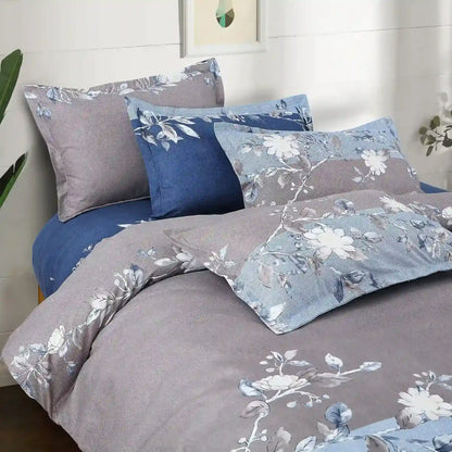 Bellflower - Flat Bedsheet (90×100 inches)