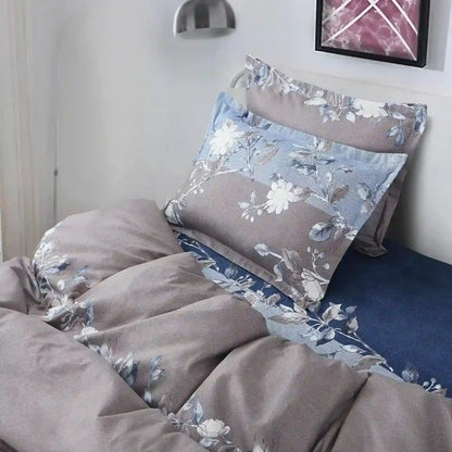 Bellflower - Flat Bedsheet (90×100 inches)