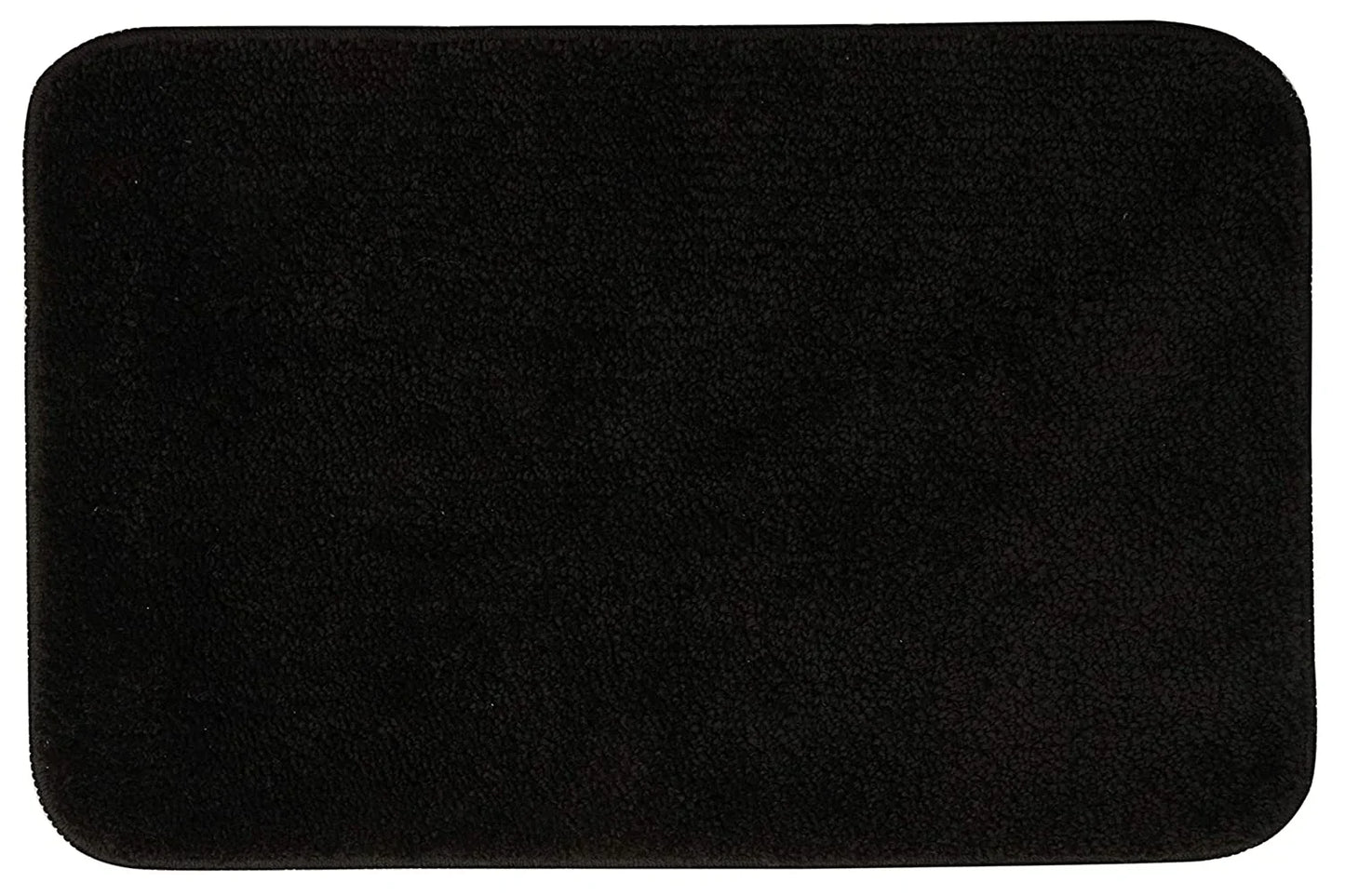 Black Microfibre Doormat (Pack of 2)