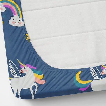 Blueray - Queen/Double - Fitted Bedsheet (76×72 inches)