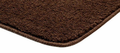 Brown Microfibre Doormat (Pack of 2)