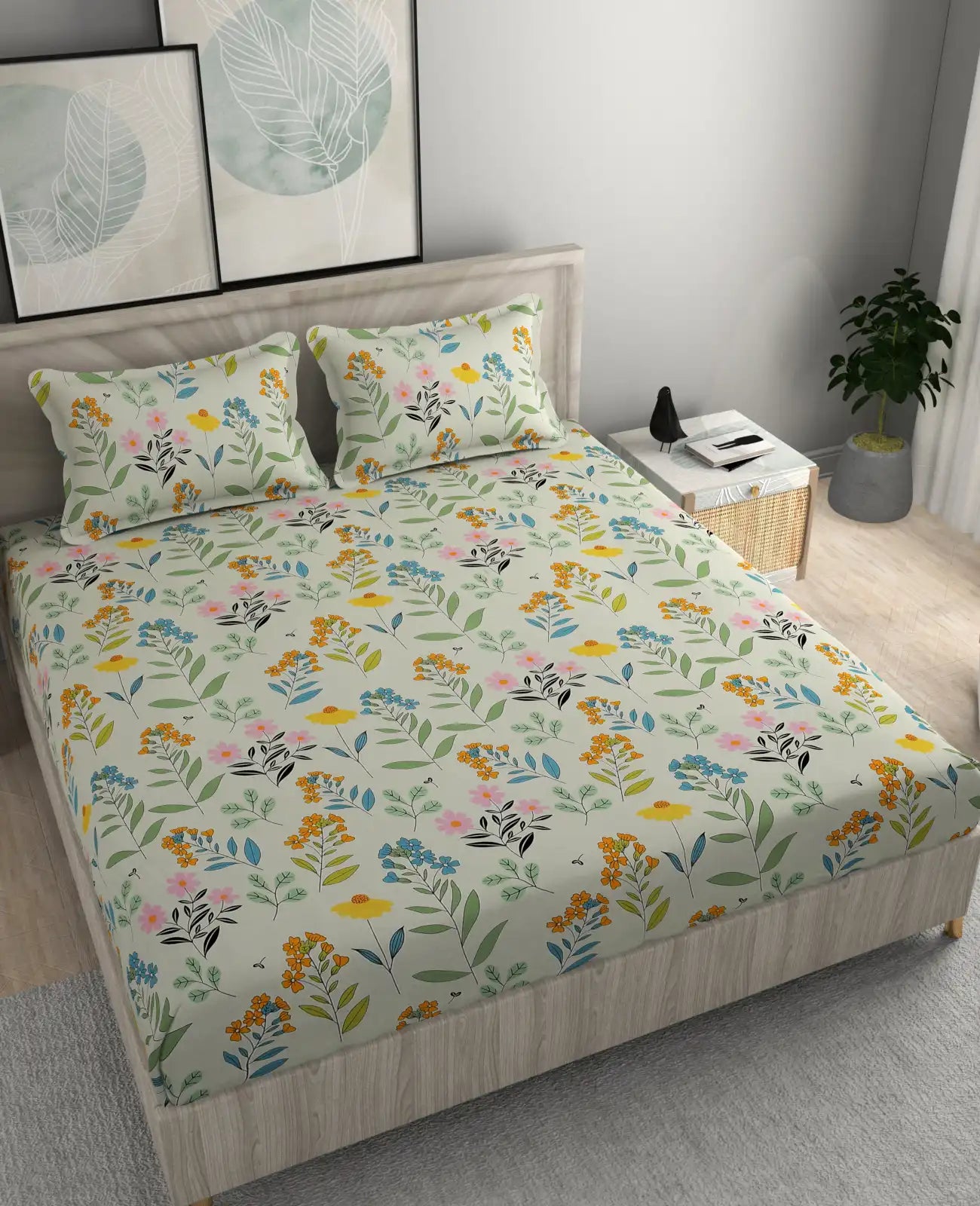 Carmona - King - Fitted Bedsheet (78×72 inches)