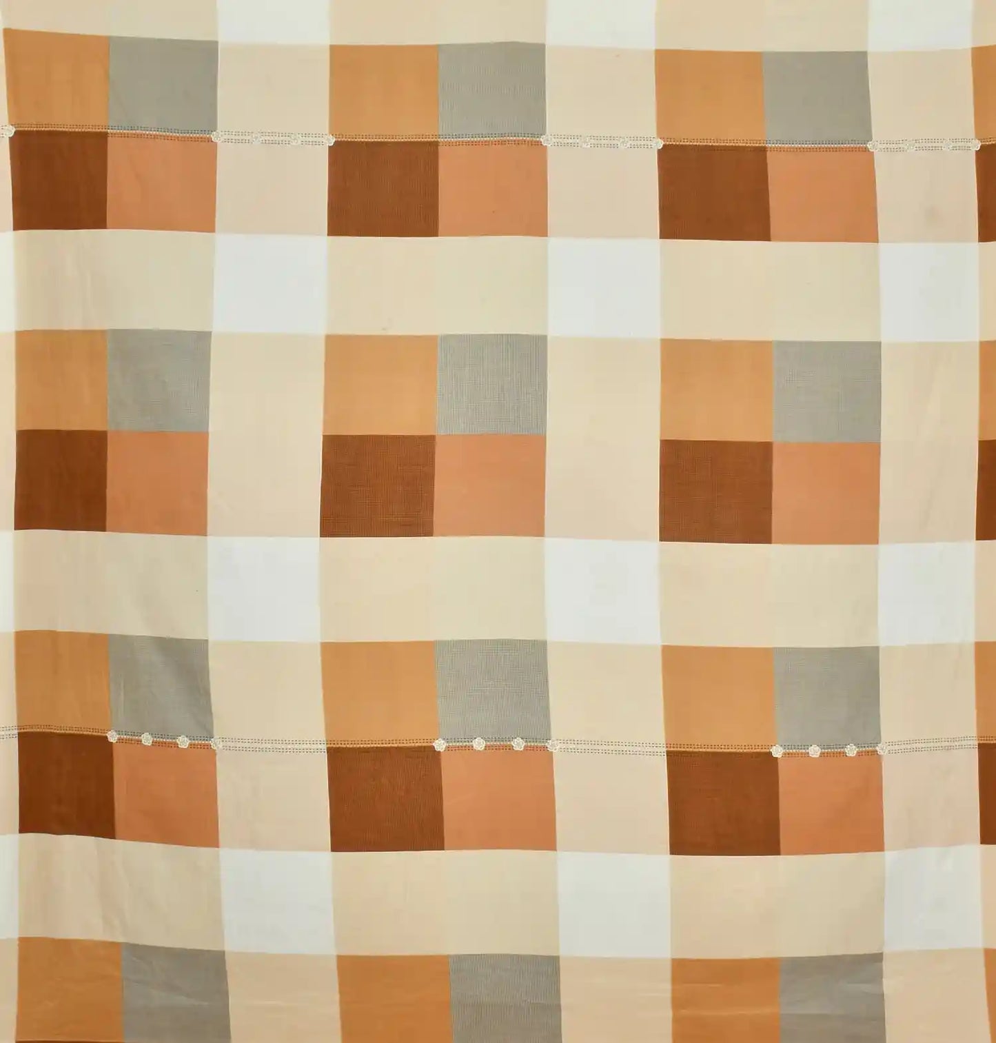 Checkered Sunset - King - Fitted Bedsheet (78×72 inches)