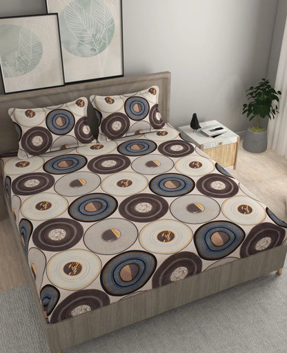 Chronicles - Queen/Double - Fitted Bedsheet (76×72 inches)