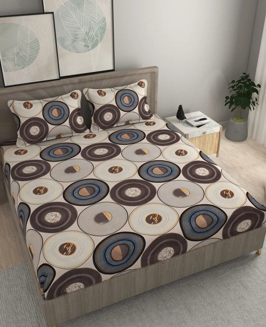 Chronicles - Queen/Double - Fitted Bedsheet (76×72 inches)