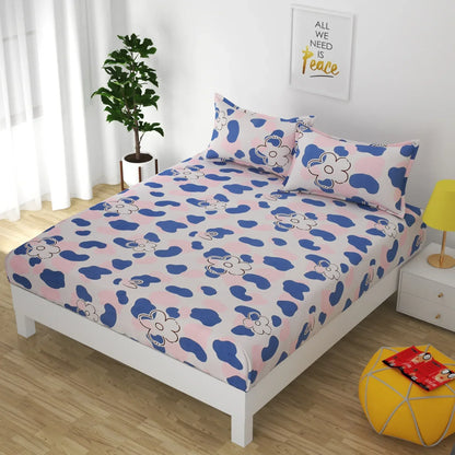 Clarabelle - Queen/Double - Fitted Bedsheet (76×72 inches)