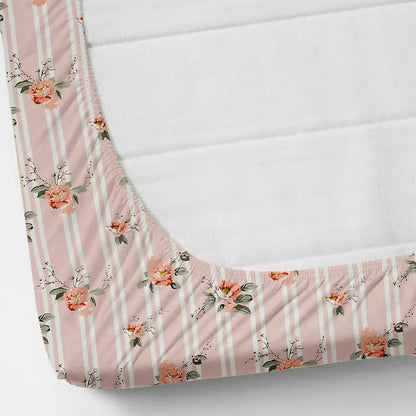 Claudia - Queen/Double - Fitted Bedsheet (76×72 inches)