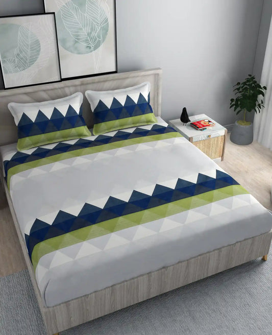 Coral - Queen/Double - Fitted Bedsheet (76×72 inches)