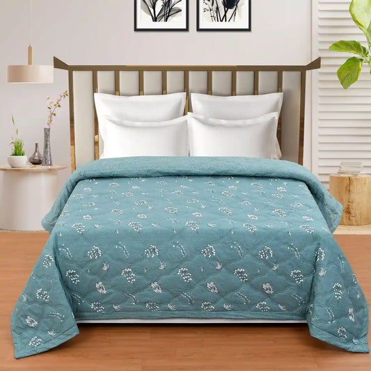 Cyanlight - Reversible Comforter - Double Bed
