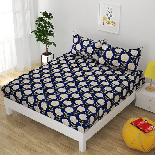 Daffodils - King - Fitted Bedsheet (78×72 inches)