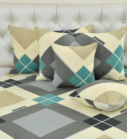 Dublin - 3 Pieces - Quilted Bedding Set (90 x 90 inches)