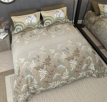 Eden Dawn - King - 100% Pure Cotton Bedsheet (108×108 inches)