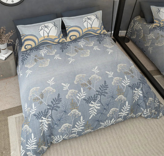 Eden Twilight - King - 100% Pure Cotton Bedsheet (108×108 inches)