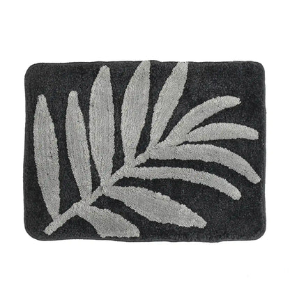 Fern - Silver Microfibre Doormat (40x60 cm)