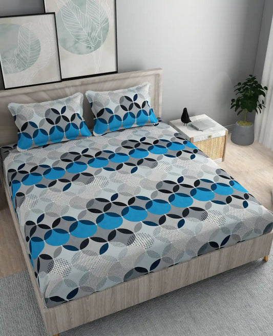 Figaro - Queen/Double - Fitted Bedsheet (76×72 inches)