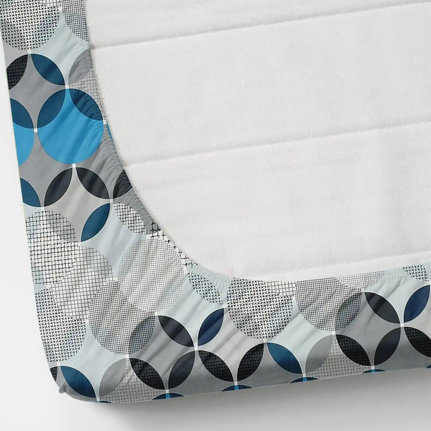 Figaro - Queen/Double - Fitted Bedsheet (76×72 inches)