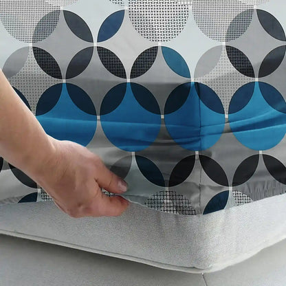 Figaro - Queen/Double - Fitted Bedsheet (76×72 inches)