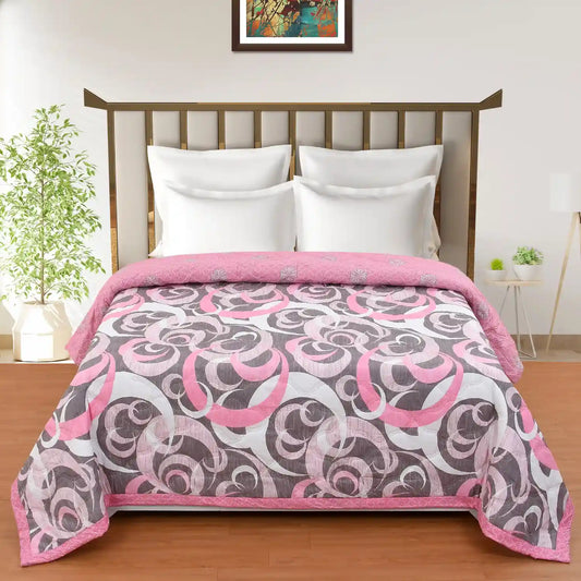 Flamingo - Reversible Comforter - Double Bed