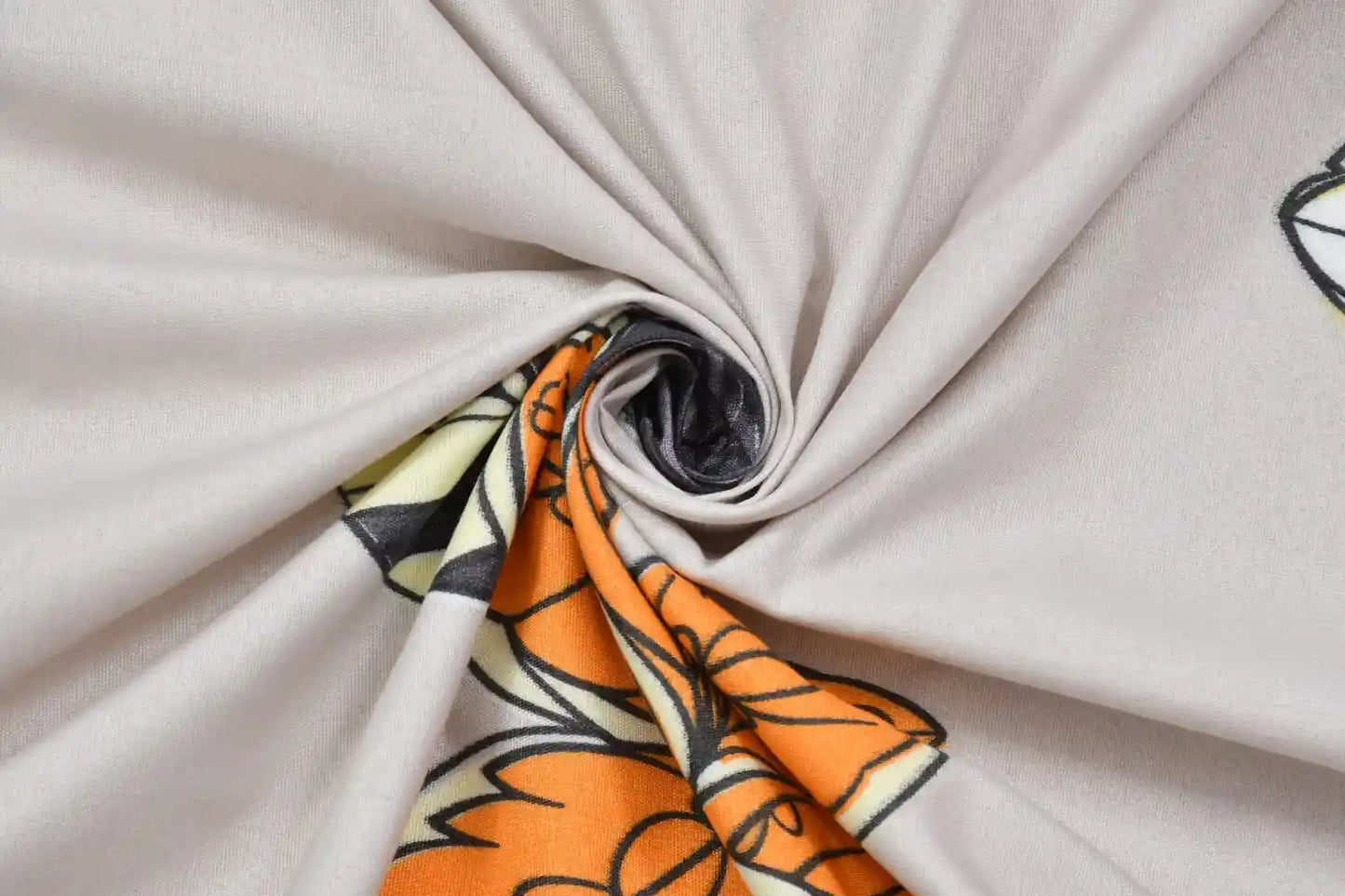 Floral Dusk - Queen/Double - Fitted Bedsheet (76×72 inches)