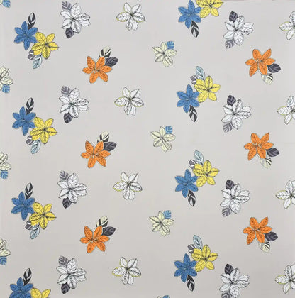 Floral Dusk - Queen/Double - Fitted Bedsheet (76×72 inches)