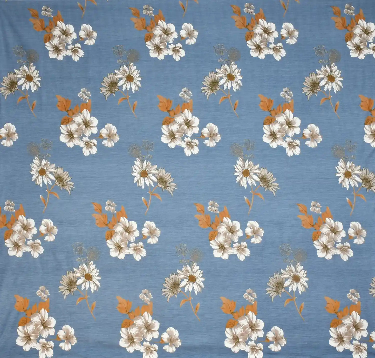 Floral Eclipse - Queen/Double - Fitted Bedsheet (76×72 inches)