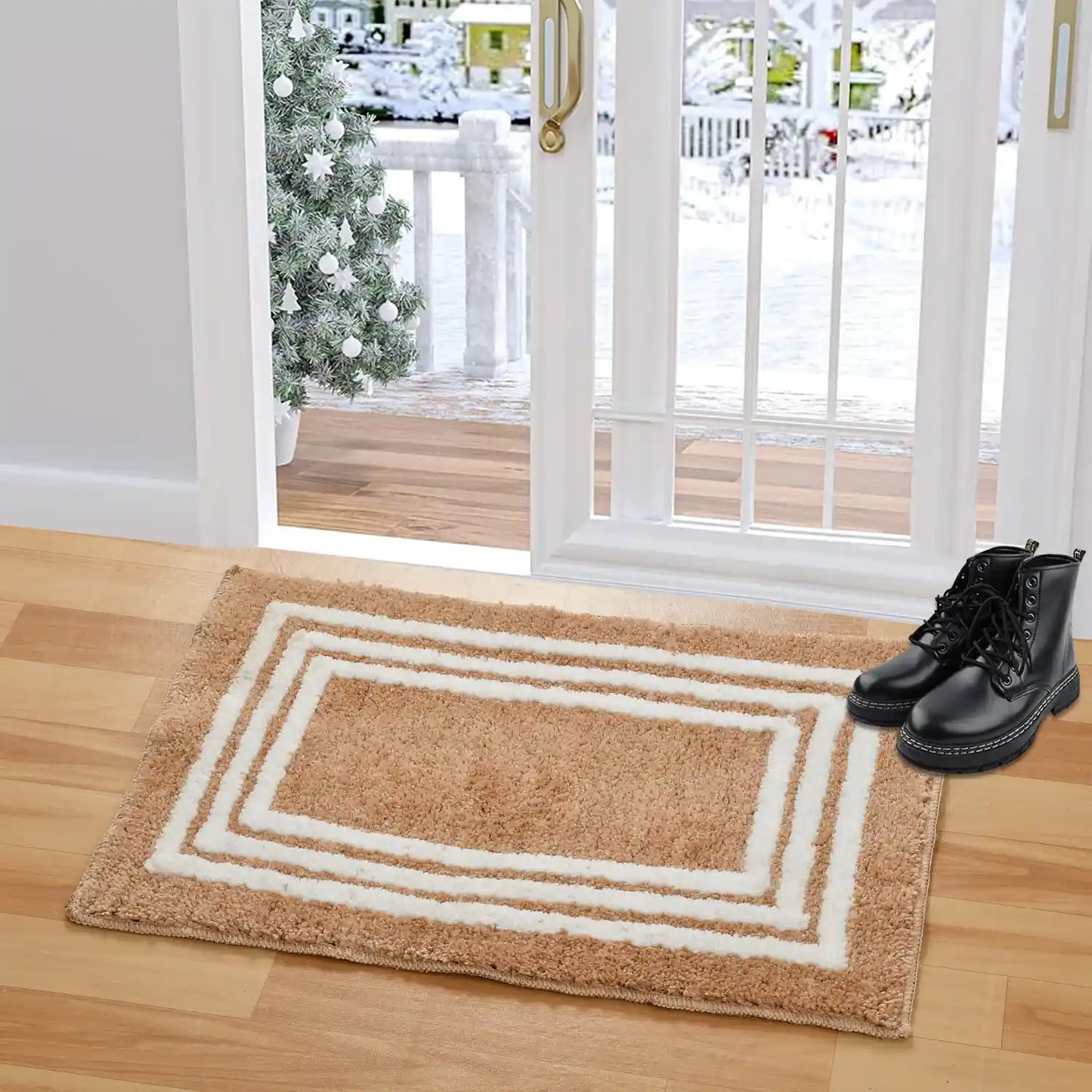 Framez - Chestnut Microfibre Doormat (40x60 cm)