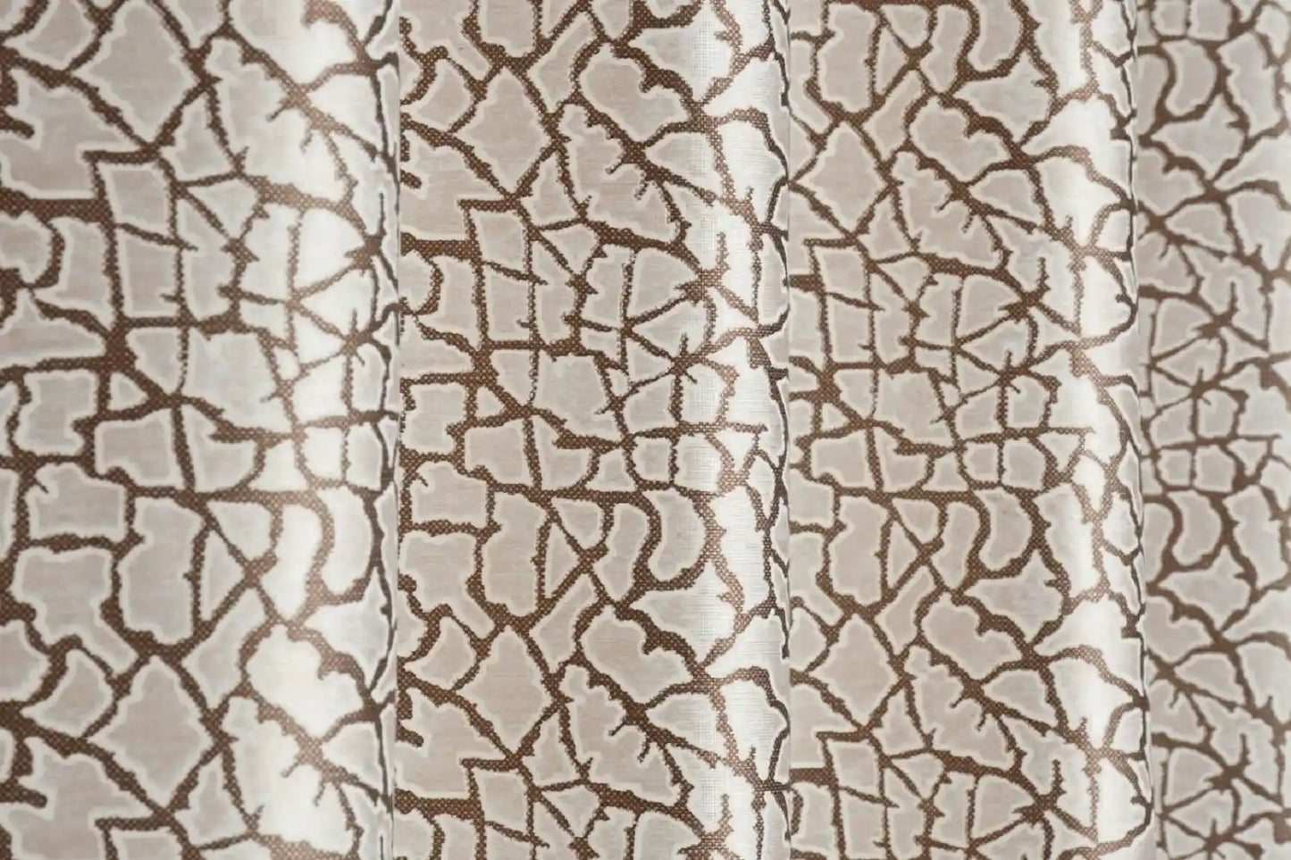 Freesia - Brown Curtains (Set of 2)