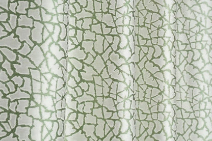 Freesia - Green Curtains (Set of 2)