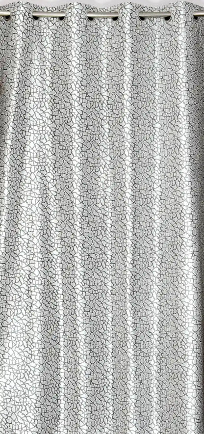 Freesia - Grey Curtains (Set of 2)