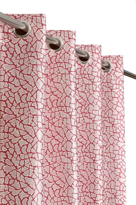 Freesia - Rose Curtains (Set of 2)