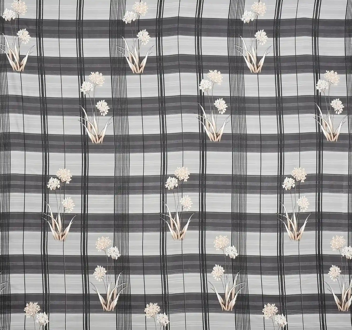 Grayscale Marigold - Queen/Double - Fitted Bedsheet (76×72 inches)