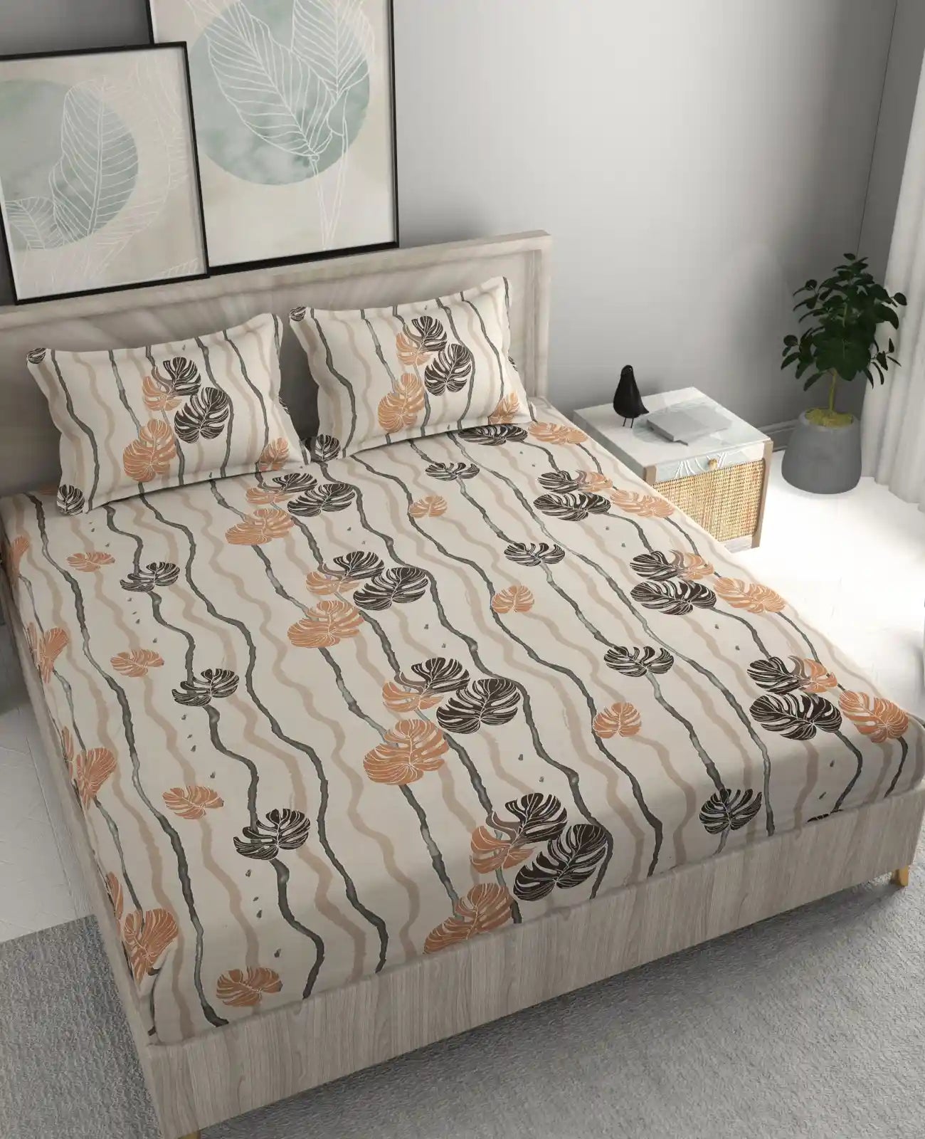 Harper - King - Fitted Bedsheet (78×72 inches)