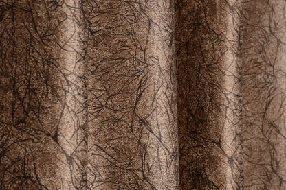 Heather - Brown Curtains (Set of 2)