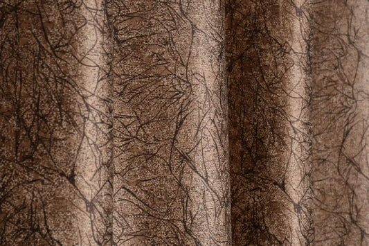 Heather - Brown Curtains (Set of 2)