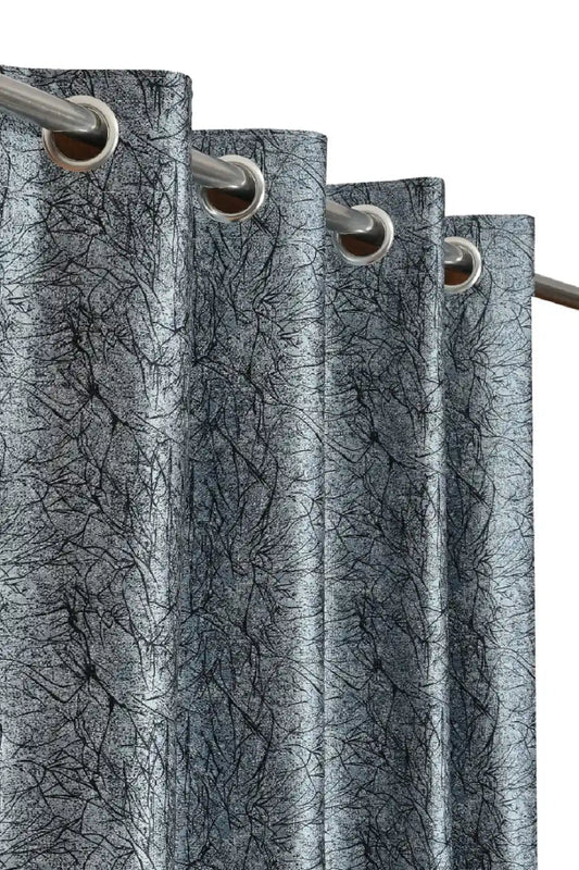 Heather - Grey Curtains (Set of 2)