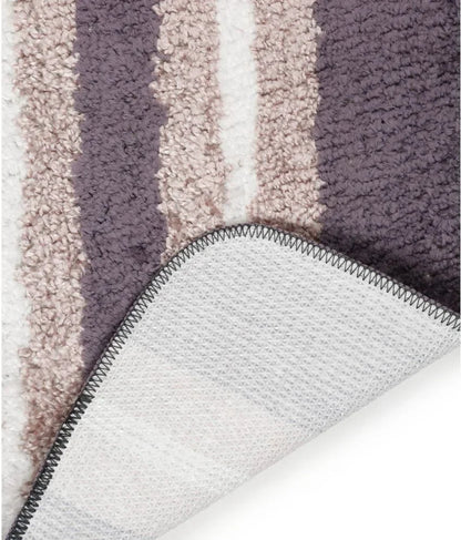 Horizon - Grey Microfibre Doormat (Pack of 2)