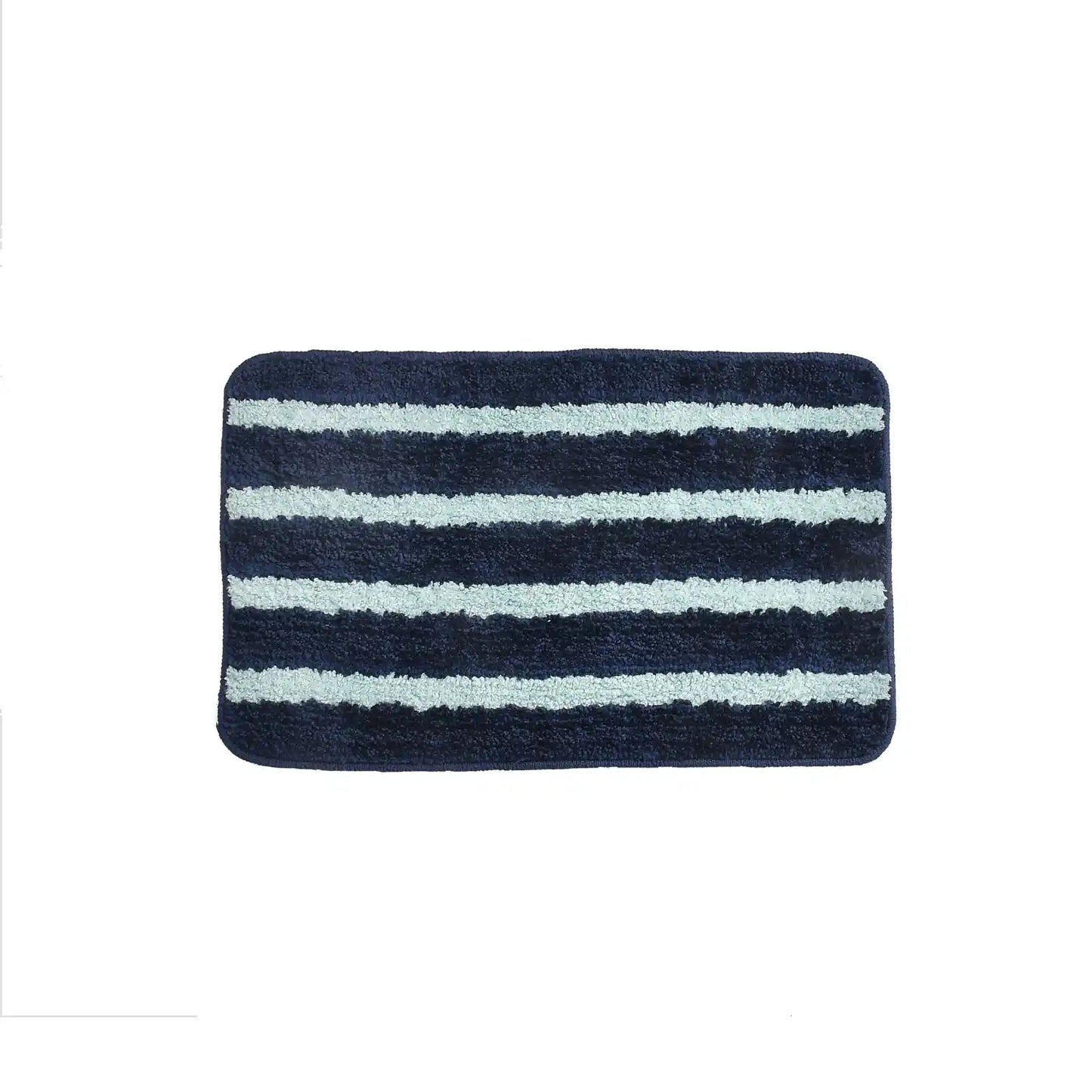 Horizon - Royal Blue Microfibre Doormat (Pack of 2)