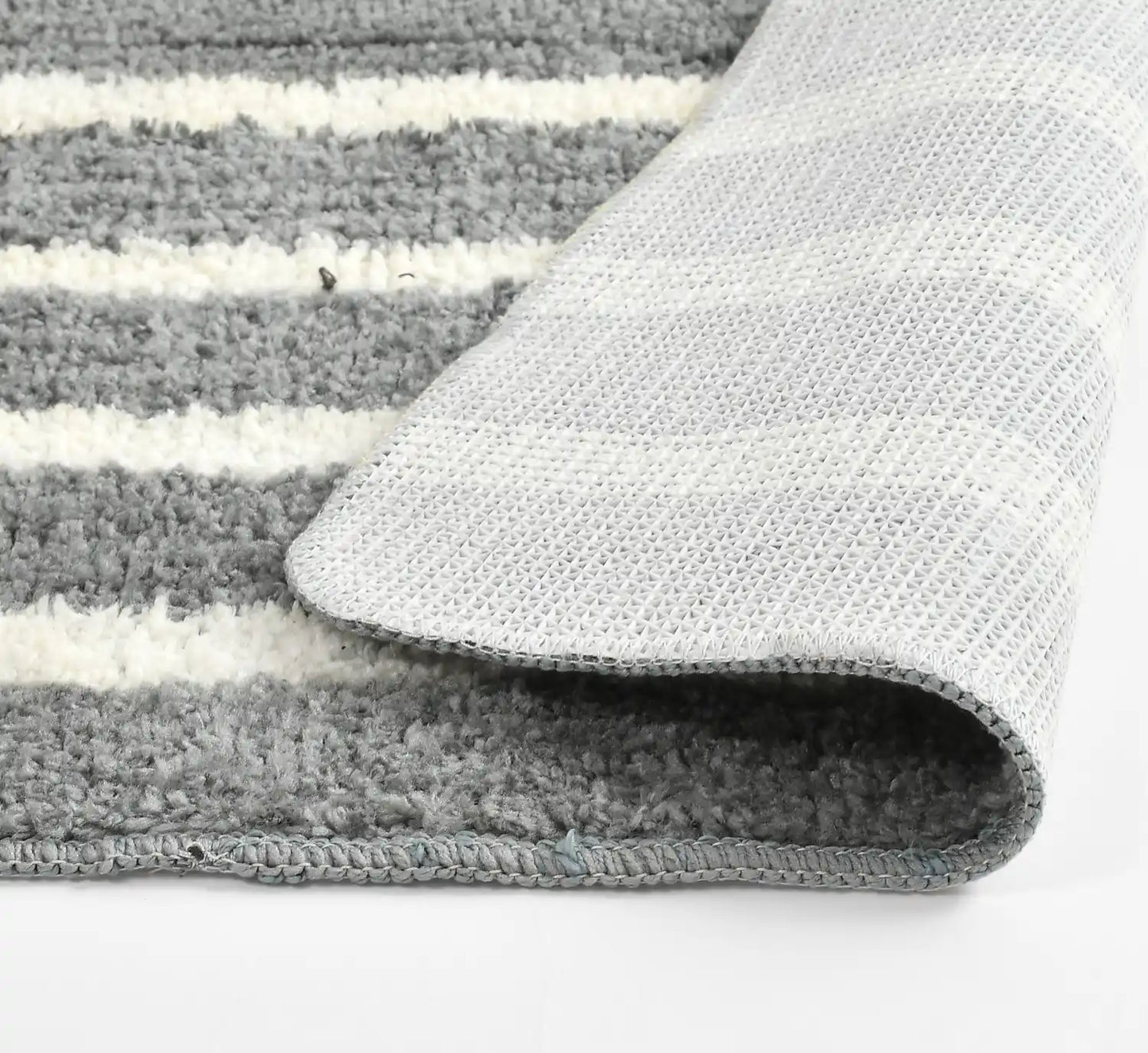 Horizon - Silver Microfibre Doormat (Pack of 2)