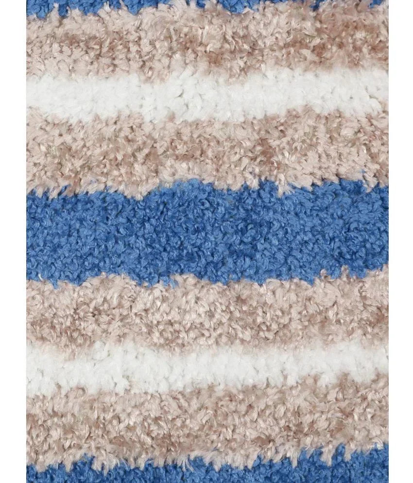 Horizon - Sky Blue Microfibre Doormat (Pack of 2)