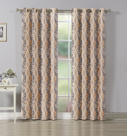 Ivy - Cream Curtains (Set of 2)